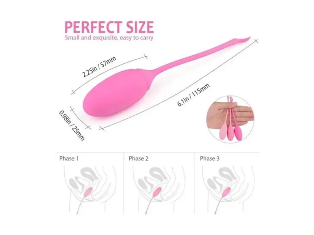 Set 3 Eggs Rose Bolas Vaginal Silicona (2).webp