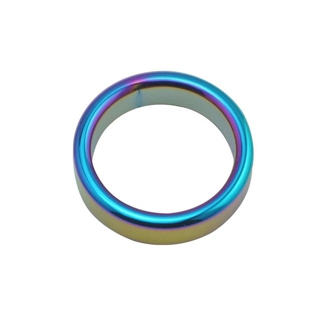 [1956-16] Anillo Acero Tornasolad "TITANIUM PLATED"