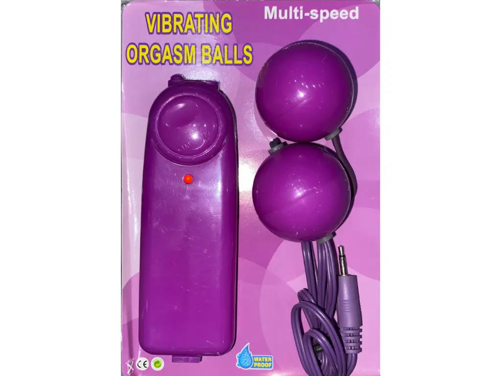 Vibrating Orgasm Balls Silver
