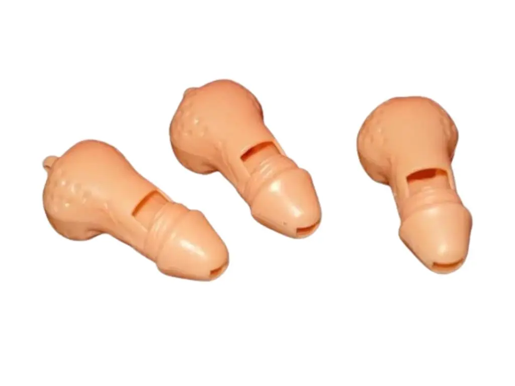 silbato pene x 6 unidades