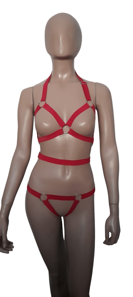 Body Set Rojo 4Bidden