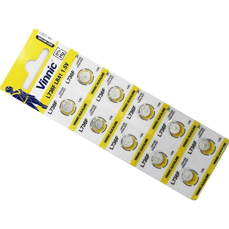 [BA-VINLR41] Pila VINNIC AG3 LR41 - Por Unidad