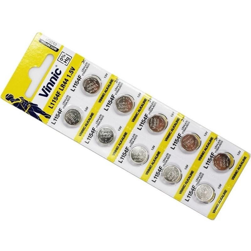 Pila VINNIC AG13 LR44 - Unidad