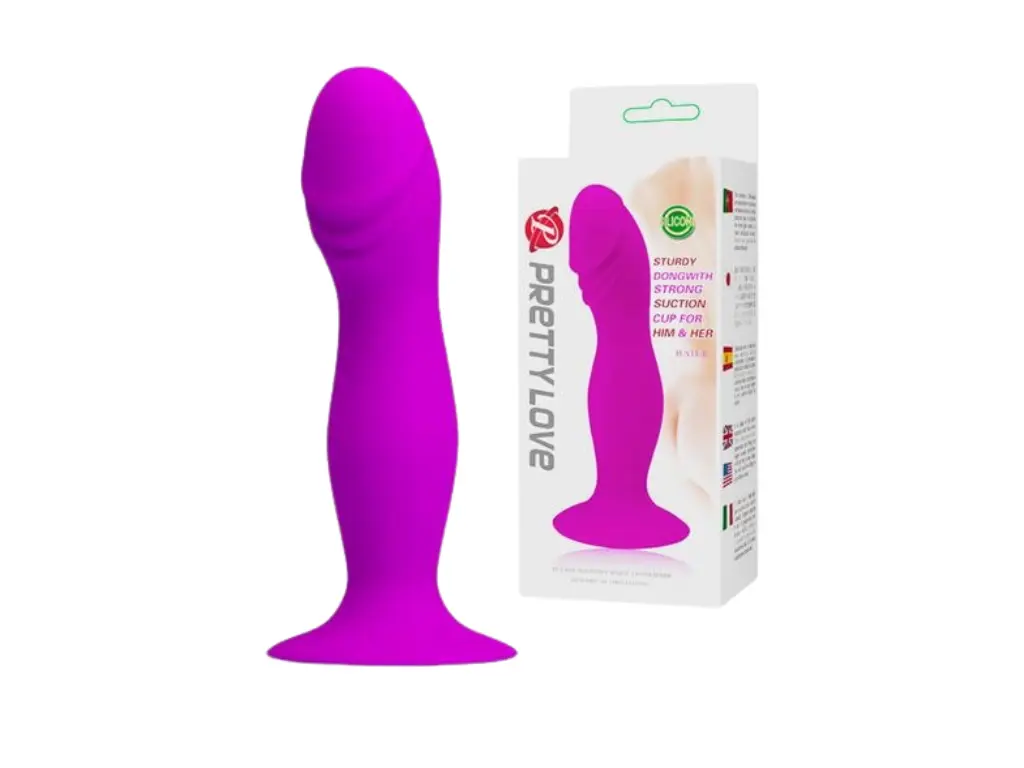 [BI-014156] Consolador Silicona Con Sopapa