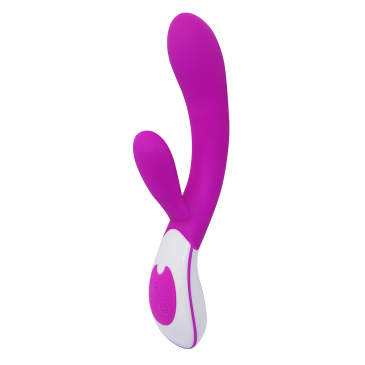 COLBY - Vibrador con estimulador recargable