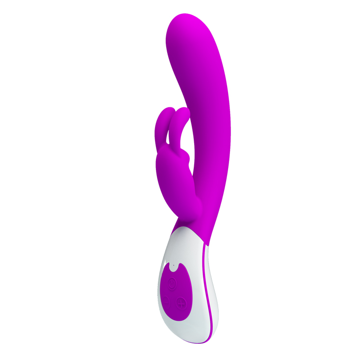 HARLAN - Vibrador con estimulador recargable