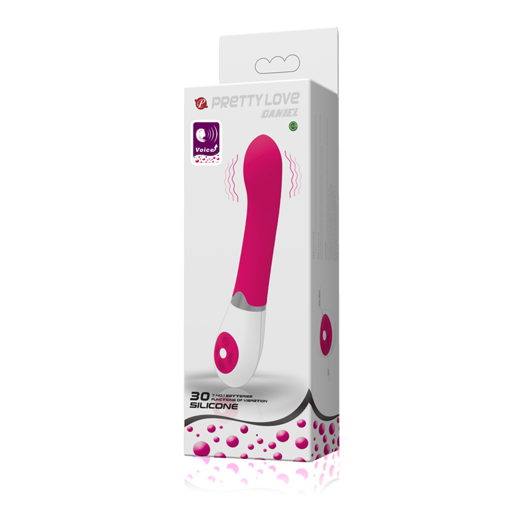 VIBRADOR POR SONIDO Y VOZ DANIEL 30 FUNCIONES SILICONA