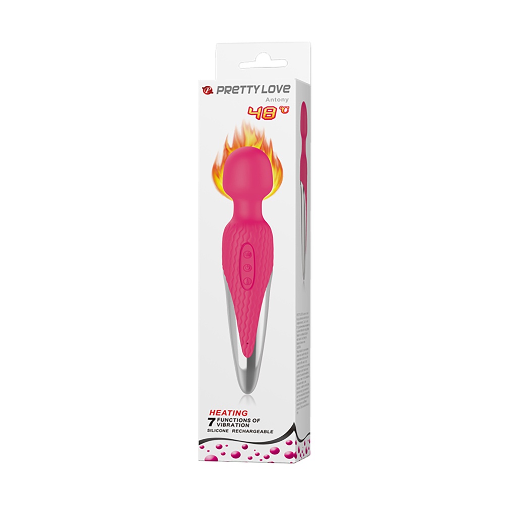 Vibrador Masajeador Antony Calienta 48 Grados
