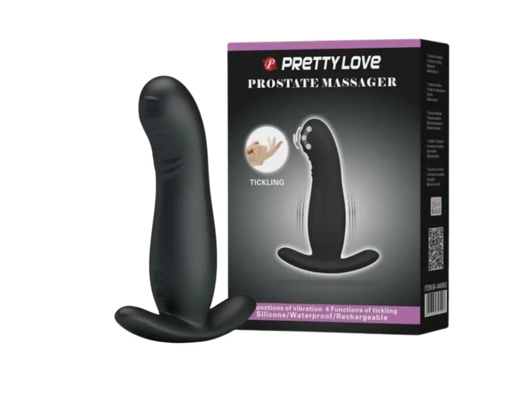 [BI-040053] Vibrador Anal Recargable Silicona 13Cm X 3Cm