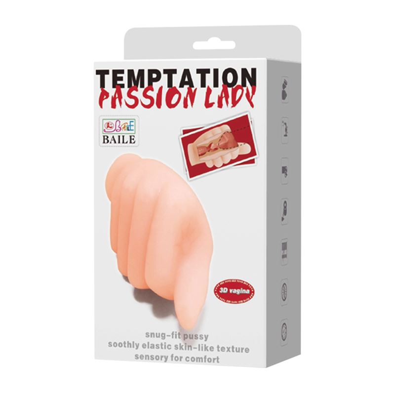 [BM-009001N] Masturbador Mano Lady