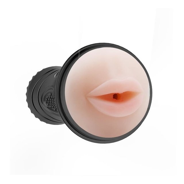 [BM-00900T27N-2] MASTURBADOR BOCA 24CM X 9CM