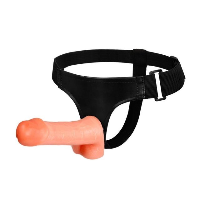 ULTRA PASSIONATE HARNESS - Dildo con testiculos 18,5cm