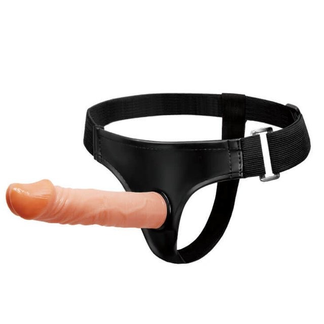 BAILE PASSIONATE HARNESS - Dildo de 19cm - Strap-on,PVC Material. J-4-5
