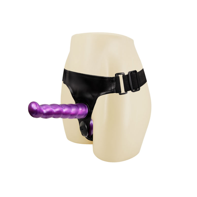FAMALE HARNESS ULTRA - Doble dildo 17,5cm/12,5cm J-13-14-15-16