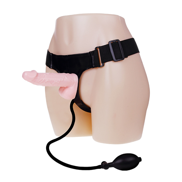Ultra Inflatable Harness Strap-on J-148