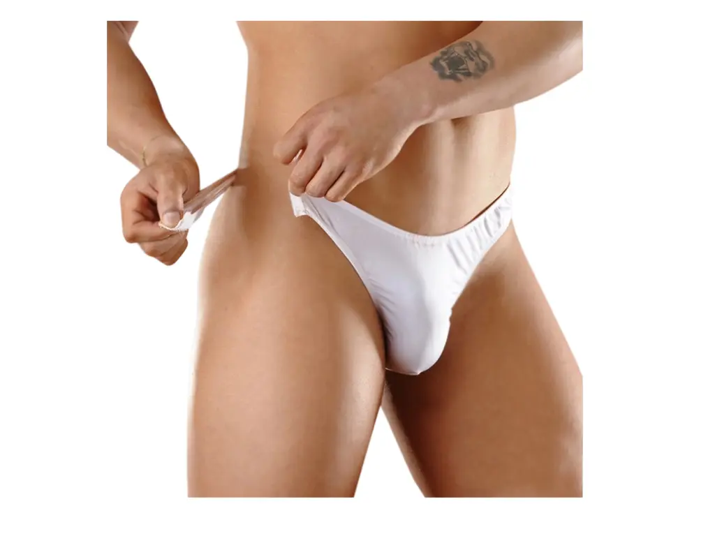 [CL-8259] Tanga Less Lycra Lisa c/Velcro