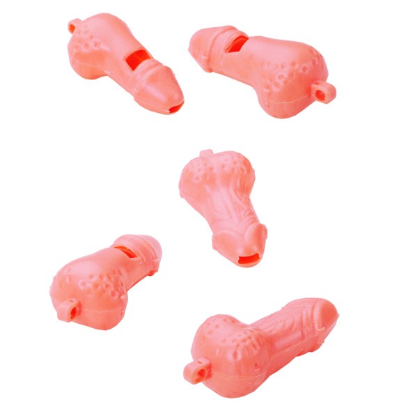 Silbato Pene x 6u.