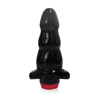 Plug Escalonado Vibro Negro