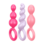 Booty Call Plugs Colors x3 by Satisfyer