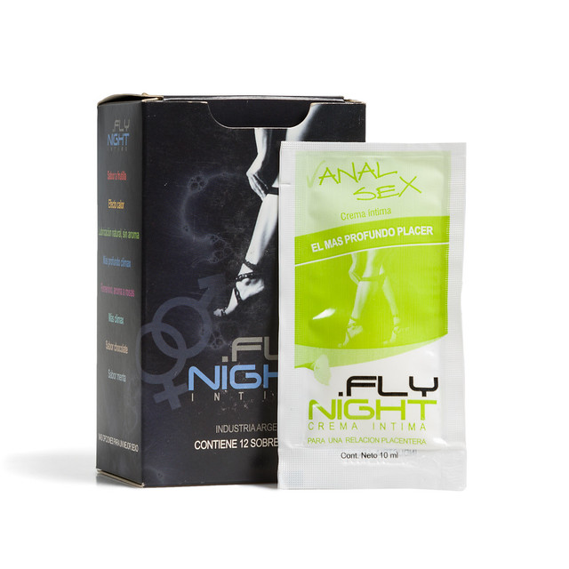 Anal Sex Sachet 10 ml. Fly Night - Lubricante Anal