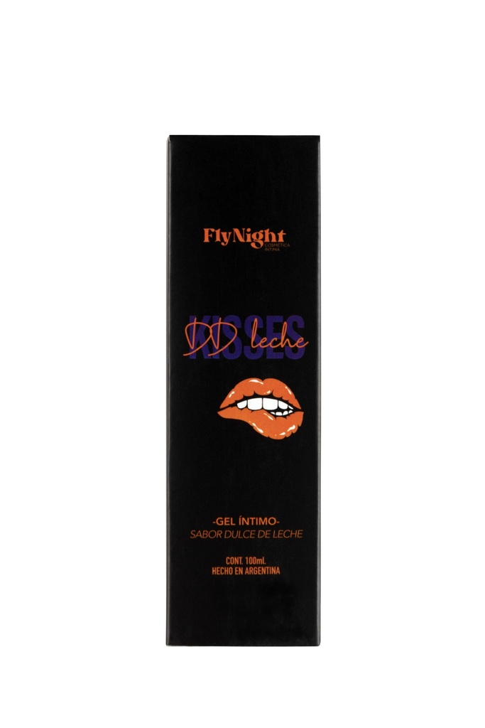 [FN-C1043] Kisses Dulce de Leche 100 cc Gel Intimo. Fly Night