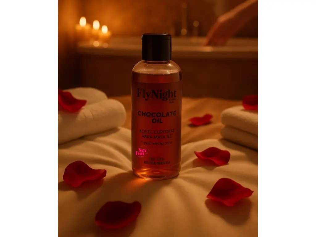 Aceite Masaje Chocolate 100 cc. Fly Night