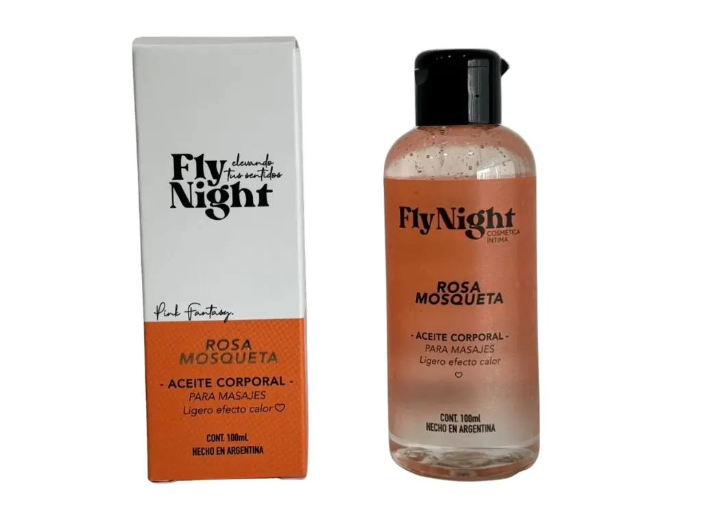 Aceite Masaje Rosa Mosqueta 100 cc. Fly Night