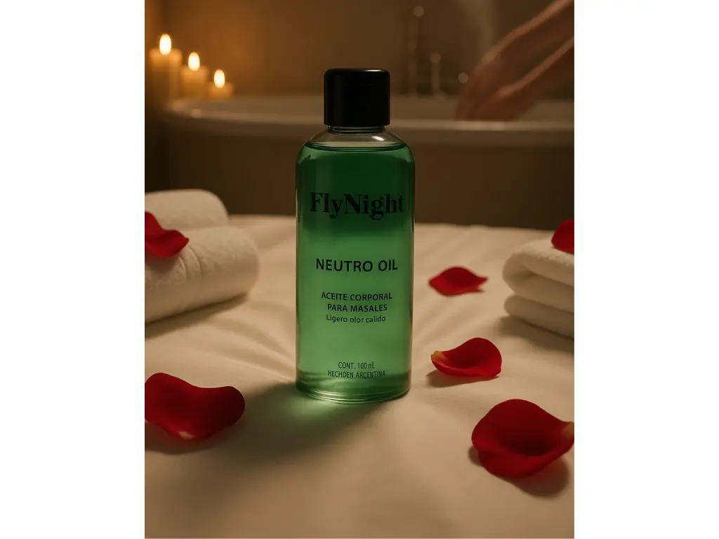 [FN-C5047] Aceite Corporal para masajes Neutro 100 ml Fly Night