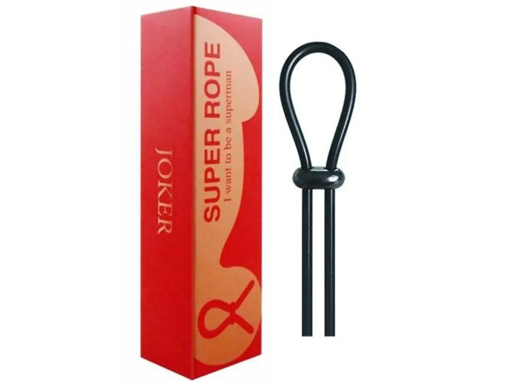 [FT-0333] LAZO ERECTOR REGULABLE NEGRO BOX