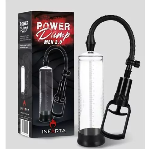 [FT-110828] BOMBA ERECTORA POWERPUMP MEN 2.0 PISTON 25X7CM