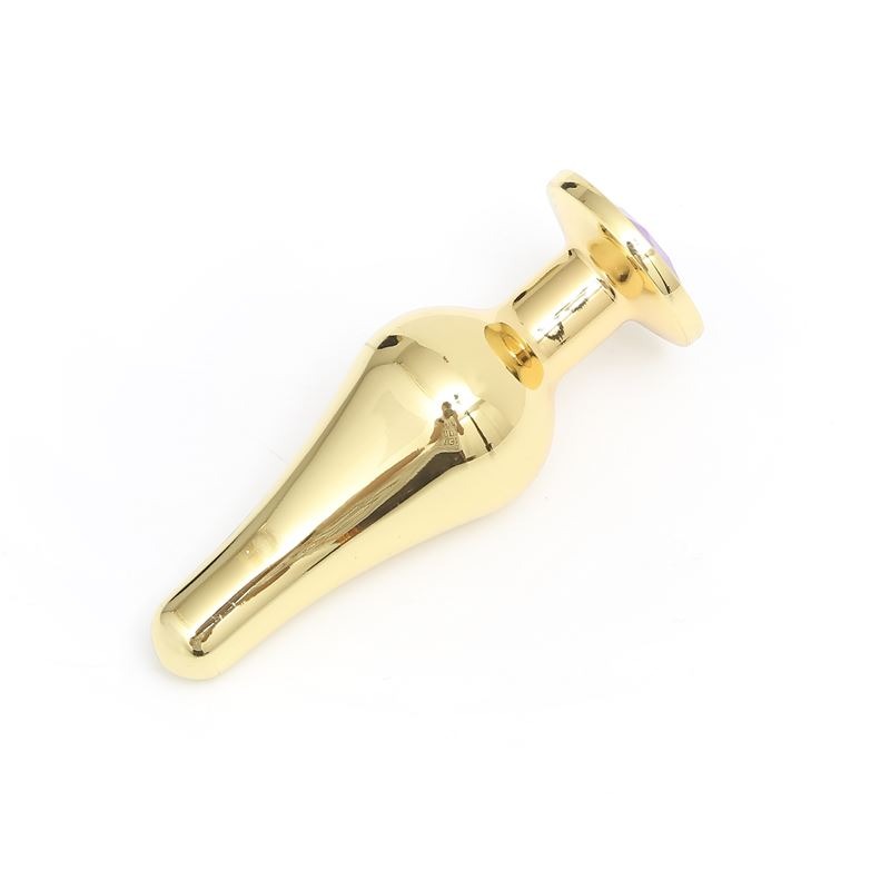 Plug Anal Metal Dorado Medium Pinito