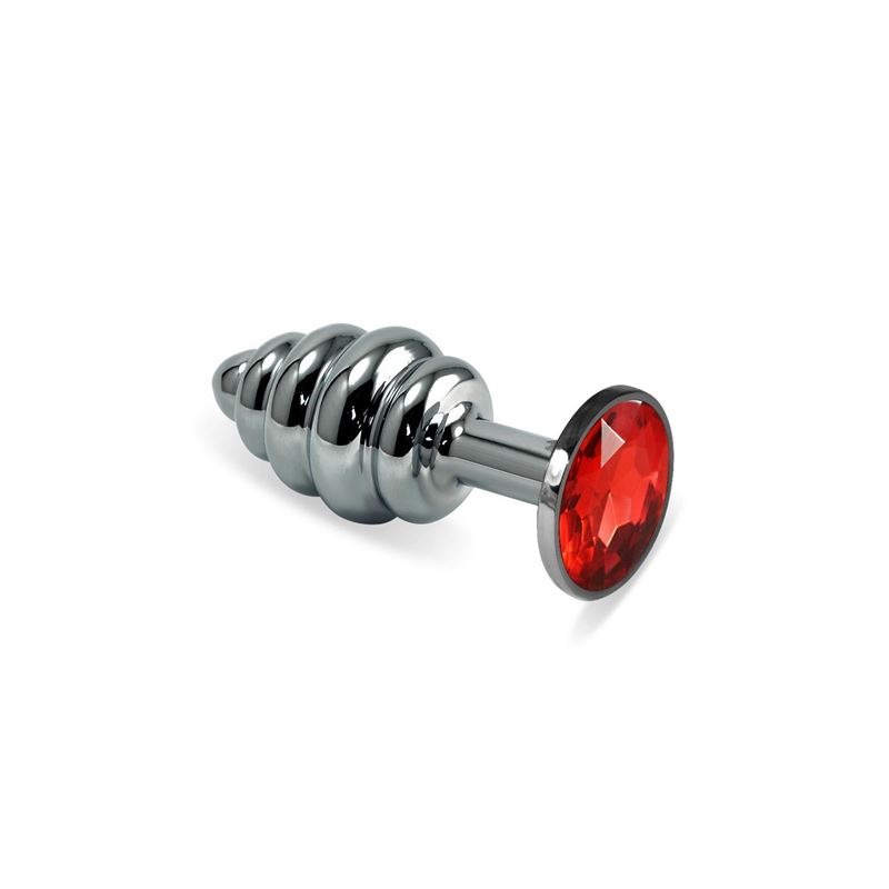 Plug Anal Metal Texturado Medium