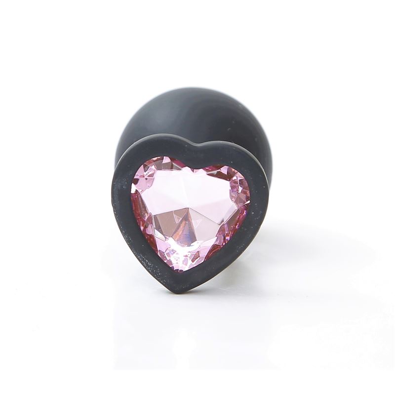 Plug Anal Silicona Corazon Medium