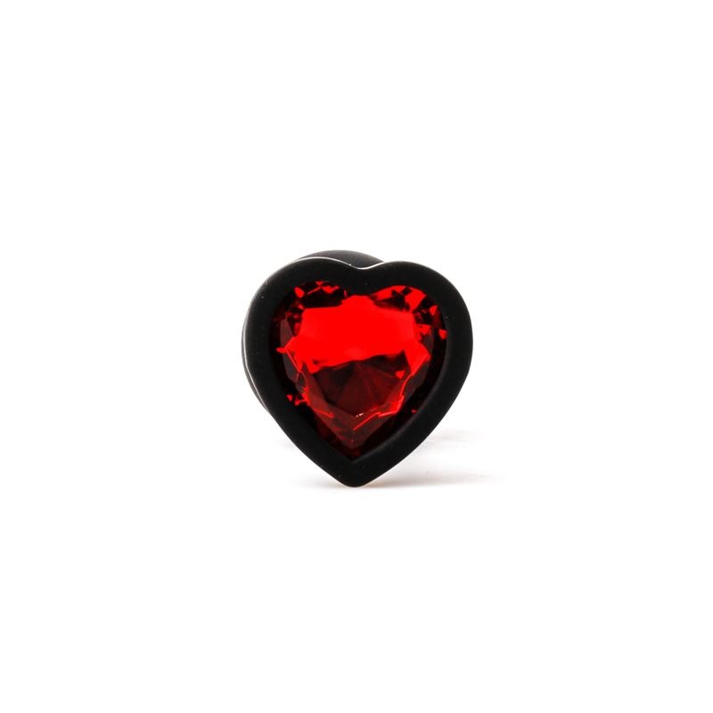 [FT-SM27-S] Plug Anal Silicona Corazon Small