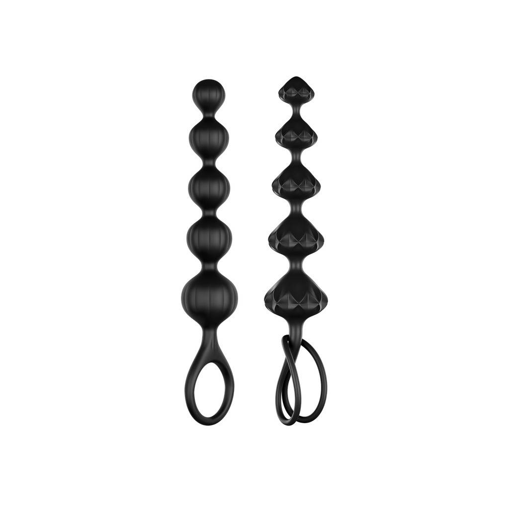 [J01756] Satisfyer Love Beads Blacks