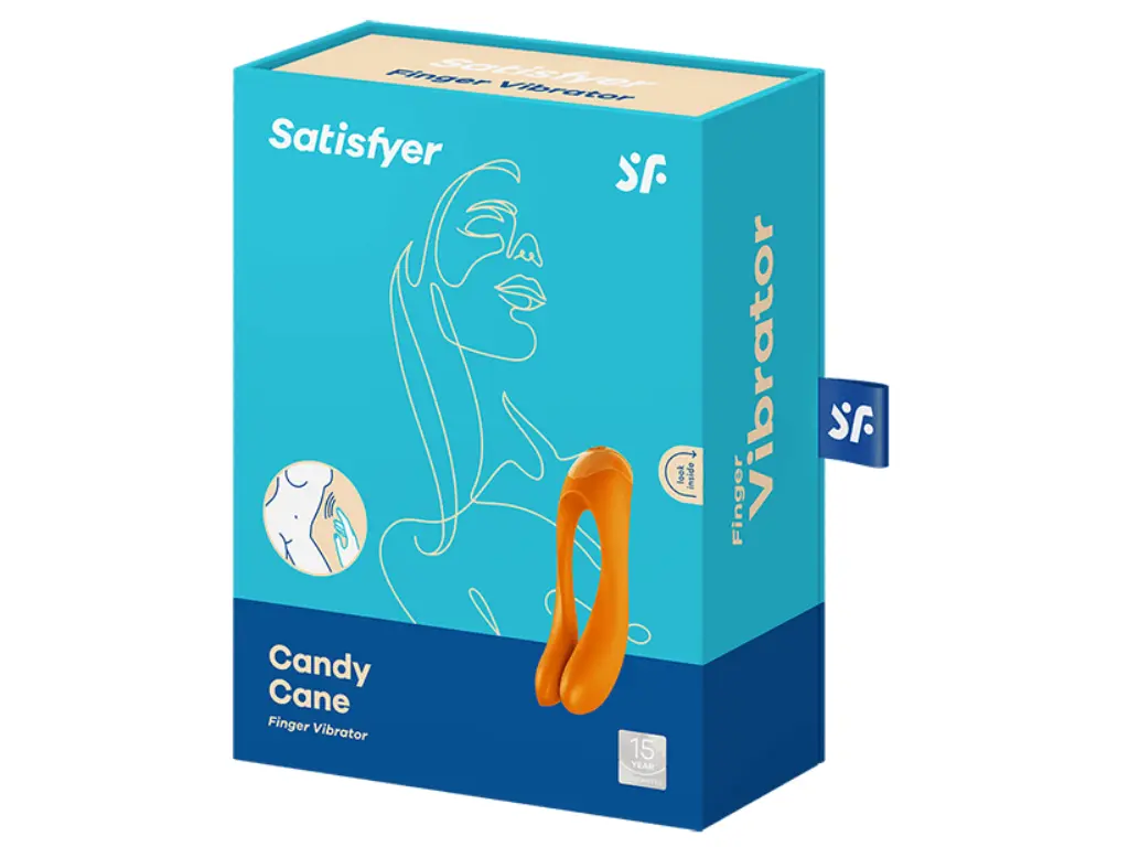 [J2018-121-1] Satisfyer Candy Cane Orange - Bala Vibradora