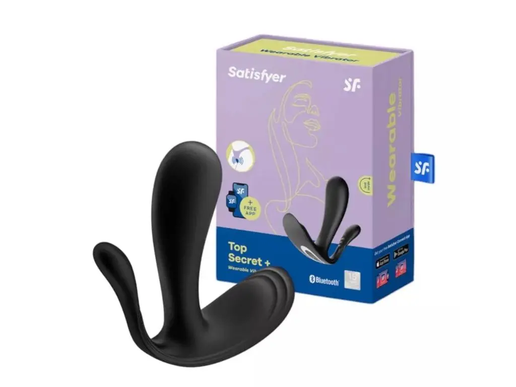 [J2018-157-1] Satisfyer Top Secret + Black