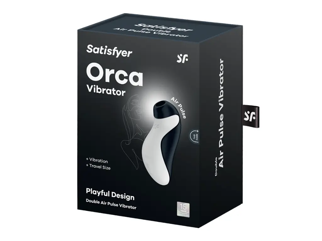 Succionador y Vibrador de clitoris Satisfyer - Orca