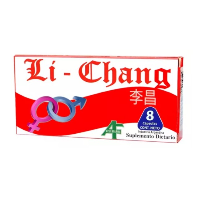 [LC08] Li Chang Vigorizante natural x8 Unid