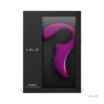 [LE-21] Lelo Enigma Deep Rose - Vibrador con Succionador