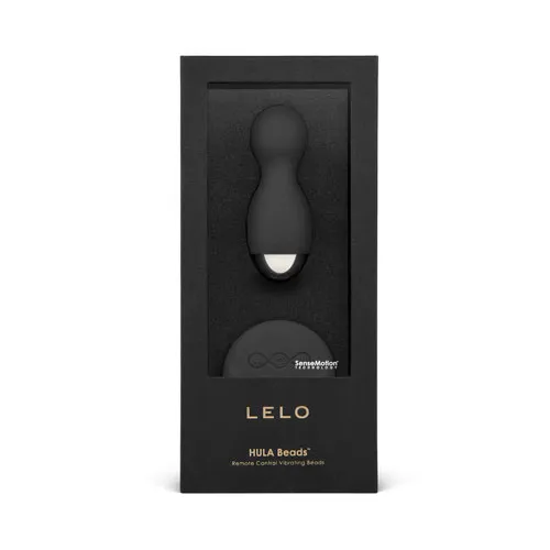[LE-39] Lelo Hula Beads Negro - Huevo Vibrador con Control y Movimiento