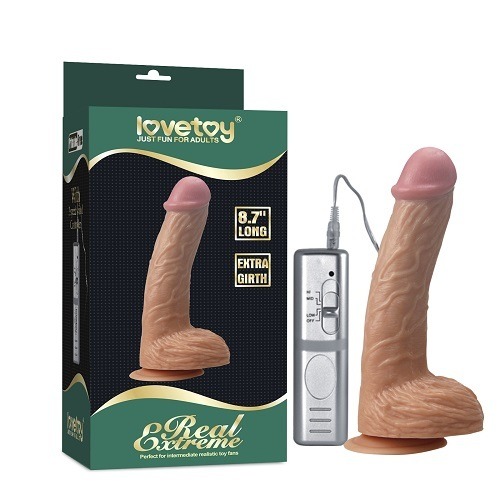 [LV-6202-2] Vibrador Realistico 8.7
