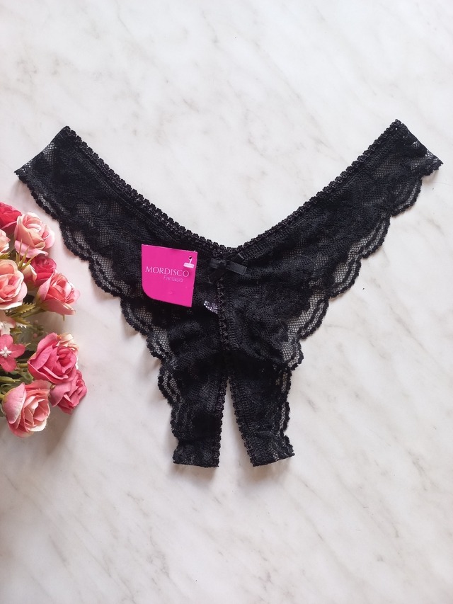[M-670] Culotte Abierto de Puntilla