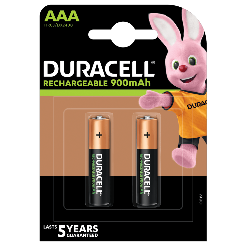[P07-21] Pilas Recargable AAA Duracell x 2