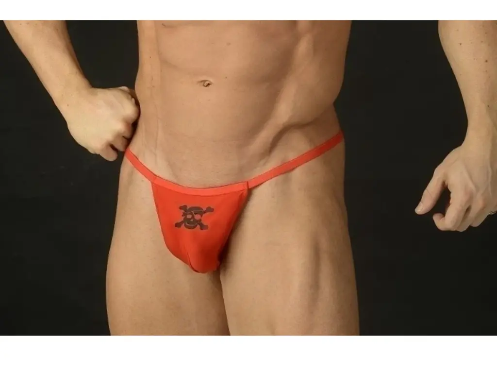 [PS148BLA] Tanga Less Fantasia Pirata (Blanco)