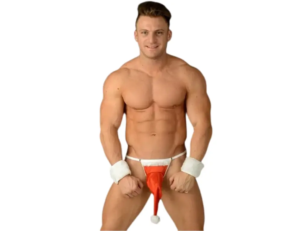 Tanga Less Fantasia Papa Noel