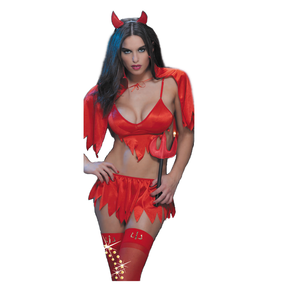 [PS-F028] Disfraz Fantasia Diabla