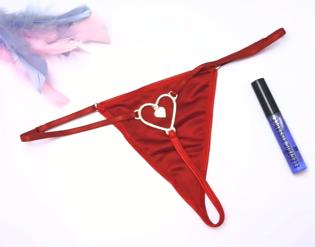 Tanga Corazon TU Rojo