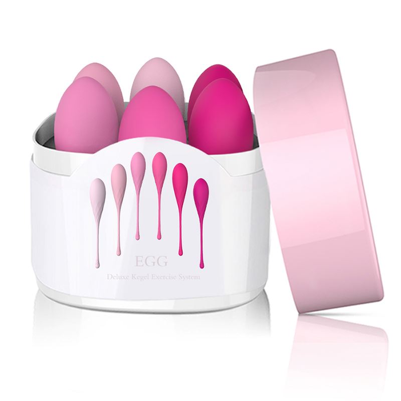 [SHD-S009] SET EGGS DE 6 BOLAS VAGINALES EJERCICIOS PELVICOS