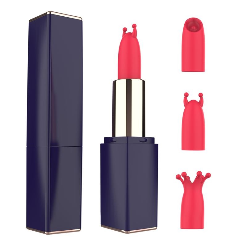 [SHD-S213] Vibrador Lipstick AngelÂ´s Kiss Recargable